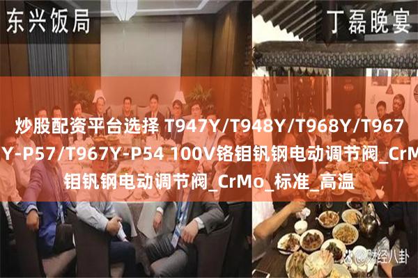 炒股配资平台选择 T947Y/T948Y/T968Y/T967Y-P55/T967Y-P57/T967Y-P54 100V铬钼钒钢电动调节阀_CrMo_标准_高温
