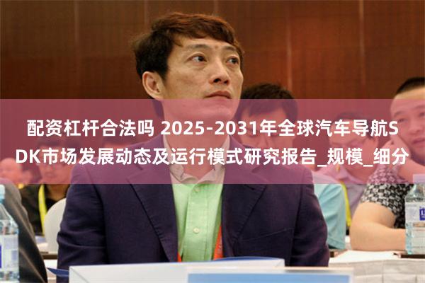 配资杠杆合法吗 2025-2031年全球汽车导航SDK市场发展动态及运行模式研究报告_规模_细分