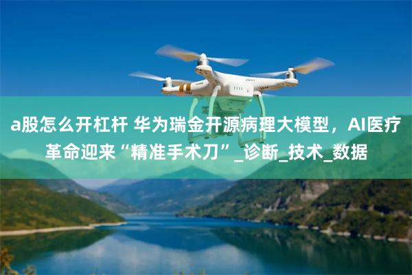a股怎么开杠杆 华为瑞金开源病理大模型，AI医疗革命迎来“精准手术刀”_诊断_技术_数据